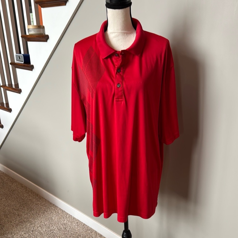 Hogan Vibrant Red Performance Shirt